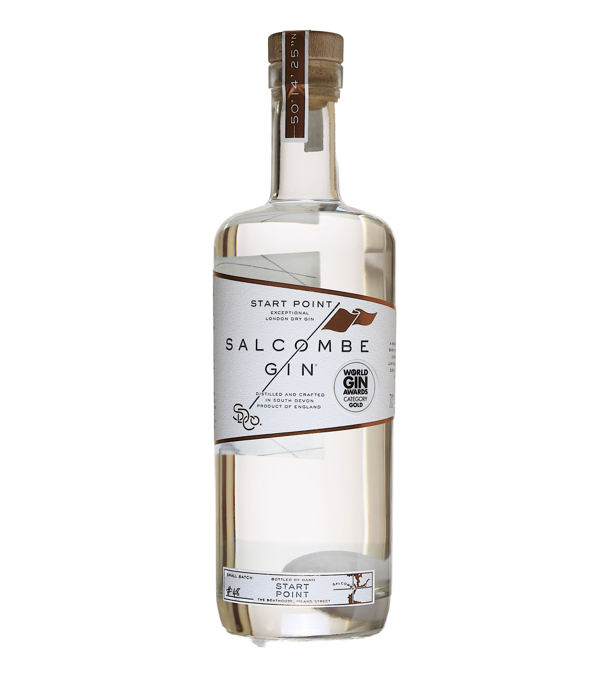 salcombe gin, 70cl