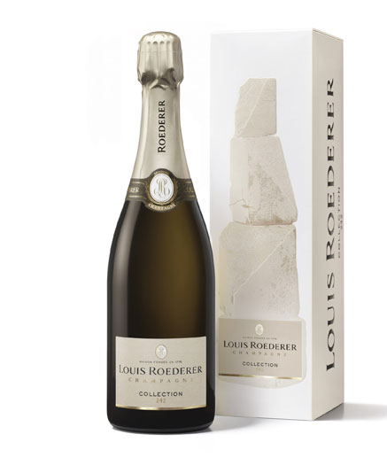 Louis Roederer collection 242 brut champagne boxed